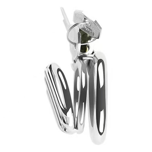 Plate Cage Mens Chastity Device Medium by BDStyle - Male Chastity