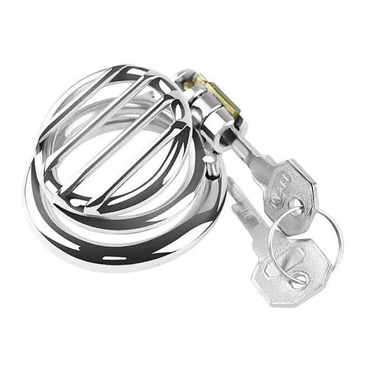 Plate Cage Male Chastity Device Large by BDStyle - Male Chastity
