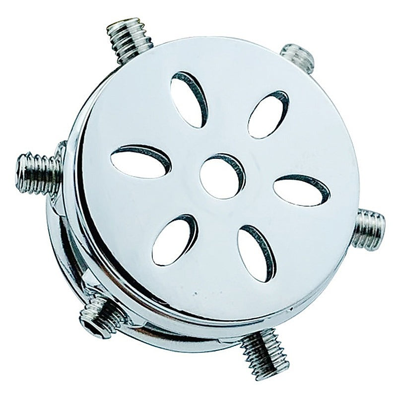 Rivet Screw Cover Mens Chastity Lock Cage by BDStyle - Male Chastity
