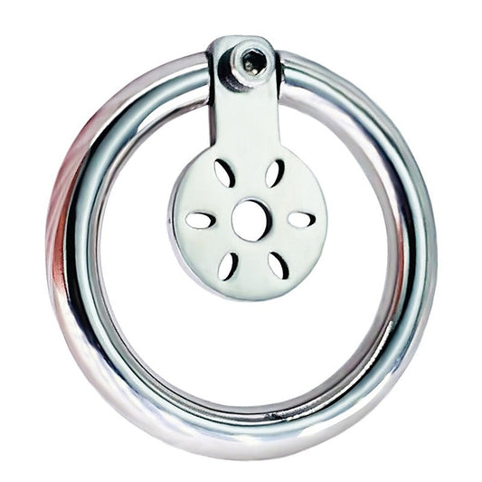 Hex Screw Pad Mens Cock Lock Cage by BDStyle - Male Chastity