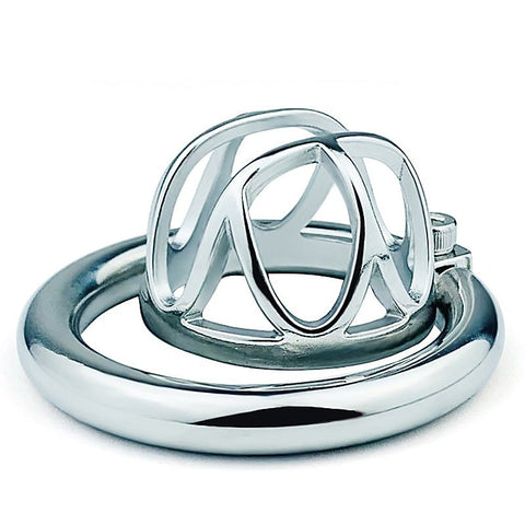 Hex Screw Steel Men's Cock Cage by BDStyle - Male Chastity