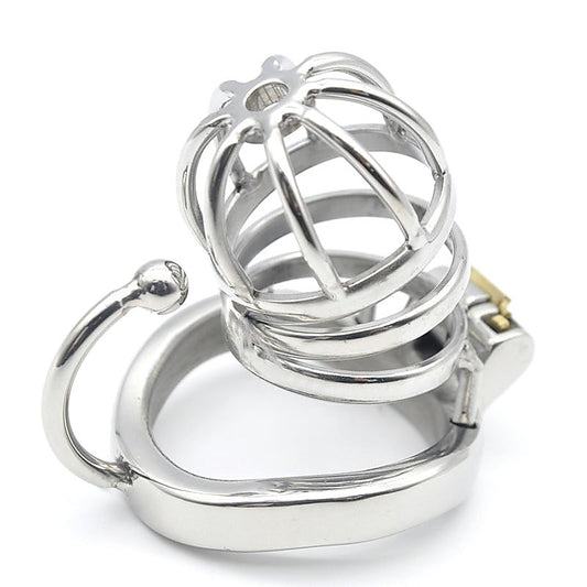 Ball Hook Mens Chastity Cock Cage by BDStyle - Male Chastity