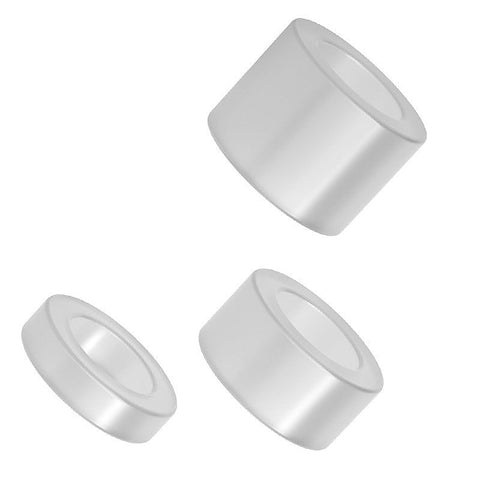 Soft Bonder Delay Stretchy Cock Ring Set by BDStyle - Cock Ring Sets