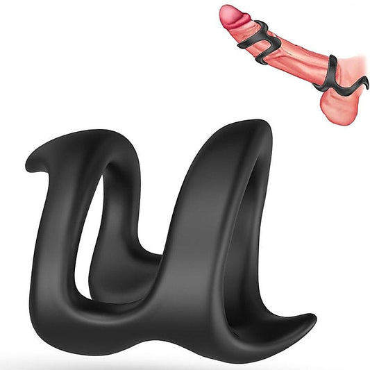 Penis Ring U Model by BDStyle - Silicone Cock Rings