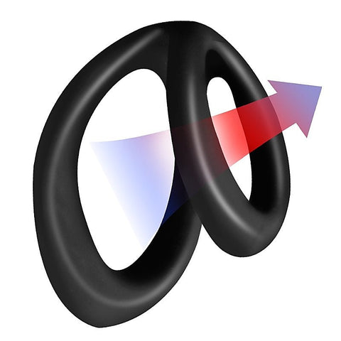 Uplift Silicone Cock and Ball Support by BDStyle - Stretchy Cock Rings