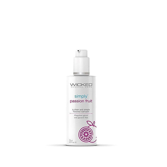 Wicked Simply Aqua Passion Fruit by Wicked Sensual Care - Water Based Lubes