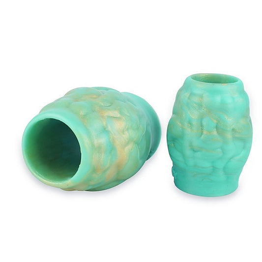 Sex Delay Silicone Lock Cock Ring Large by BDStyle - Stretchy Cock Rings