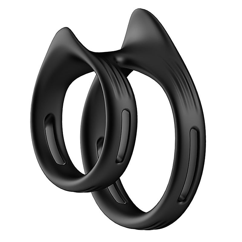 Capen Dual Stretchy Silicone Cock Ring by BDStyle - Stretchy Cock Rings