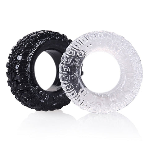 Wheel Different Hardness Men's Cock Ring by BDStyle - Cock Ring Sets