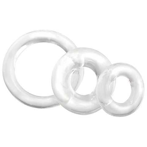 Joker Erection Enhancer Men's Cock Rings Set by BDStyle - Cock Ring Sets