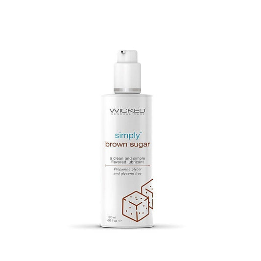 Wicked Simply Aqua Brown Sugar by Wicked Sensual Care - Water Based Lubes