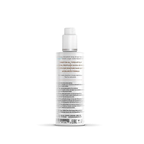 Wicked Simply Aqua Brown Sugar Flavored Water Based Lubricant 70ml - Water Based Lubes