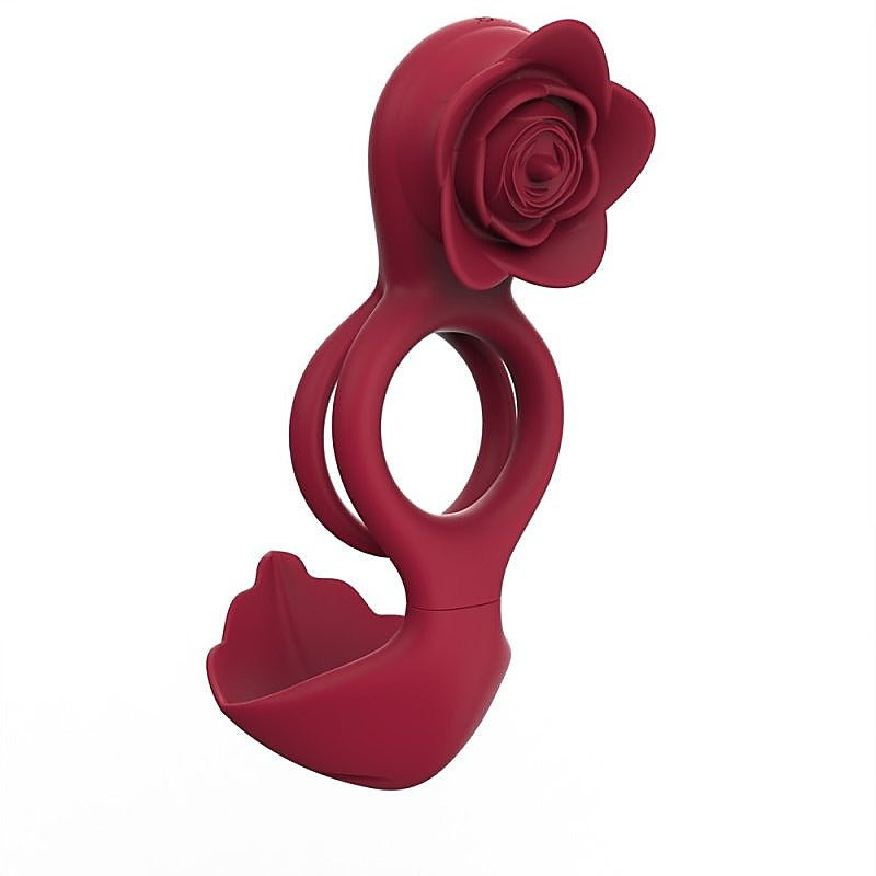 12 Functions Clit Stimulator Cock Ring by BDStyle - Vibrating Cock Rings