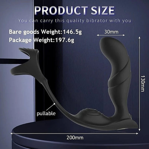 Whirlwind Vibrating Prostate Massager by BDStyle - Prostate Sex Toys