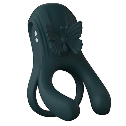 Butterfly Triple Lock Vibrating Cock Ring by BDStyle - Vibrating Cock Rings