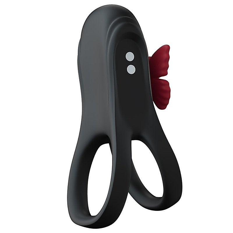 Butterfly Vibration Lock Mens Cock Ring by BDStyle - Vibrating Cock Rings