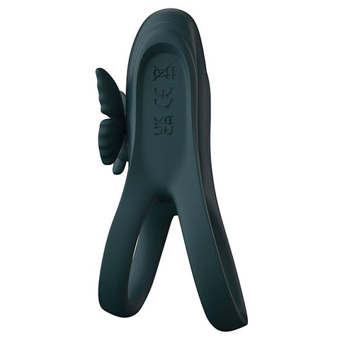 Butterfly Vibration Lock Mens Cock Ring by BDStyle - Vibrating Cock Rings