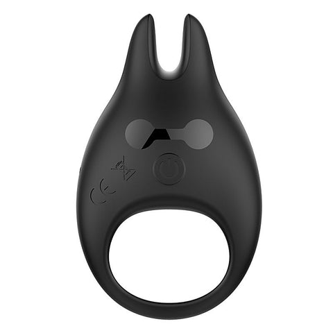 Little Devil 7 Functions Mens Lock Ring by BDStyle - Vibrating Cock Rings