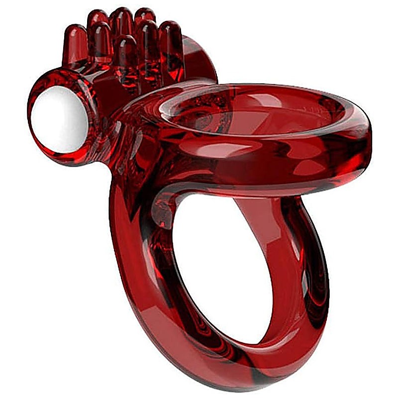 Soft Lock Vibrating Penis Sleeve Ring by BDStyle - Vibrating Cock Rings