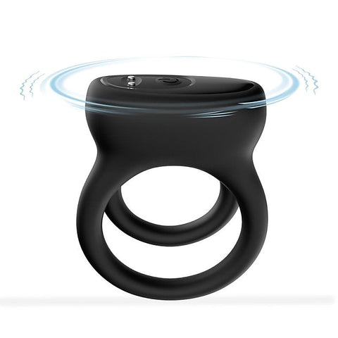 Wireless Double Vibrating Mens Love Ring by BDStyle - Vibrating Cock Rings