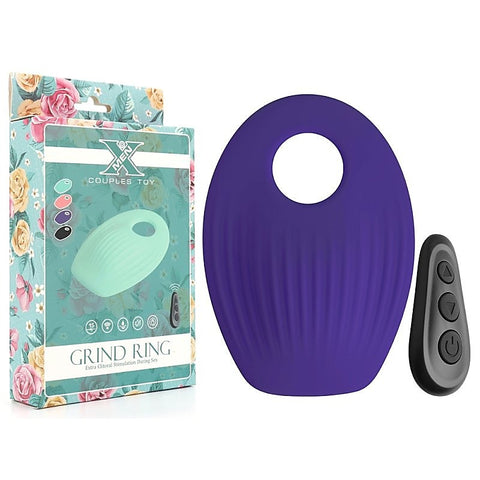 X-Men 10 Functions Vibrating Grind Cock Ring - Vibrating Cock Rings