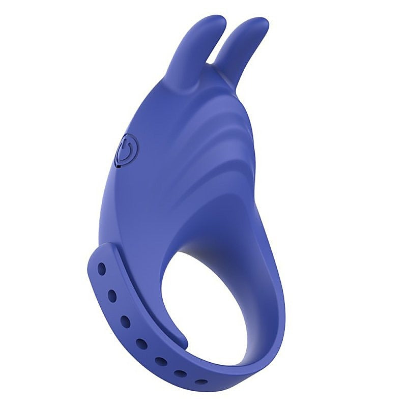 Adjustable 7 Functions Silicone Vibrating Cock Ring - Vibrating Cock Rings
