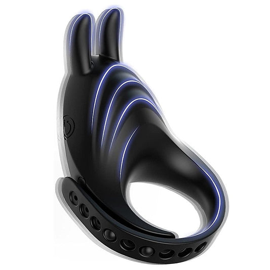 Wireless Adjustable Silicone Vibrating Cock Ring by BDStyle - Vibrating Cock Rings