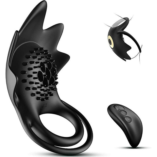 10 Functions Starfish Wireless Vibrating Cock Ring - Vibrating Cock Rings