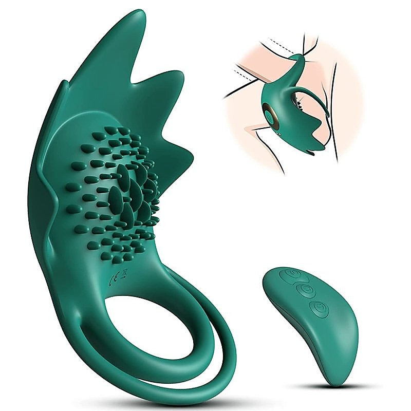 10 Functions Starfish Wireless Vibrating Cock Ring - Vibrating Cock Rings