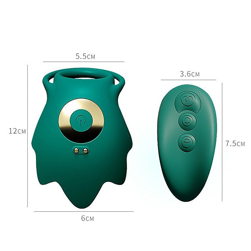 10 Functions Starfish Wireless Vibrating Cock Ring - Vibrating Cock Rings