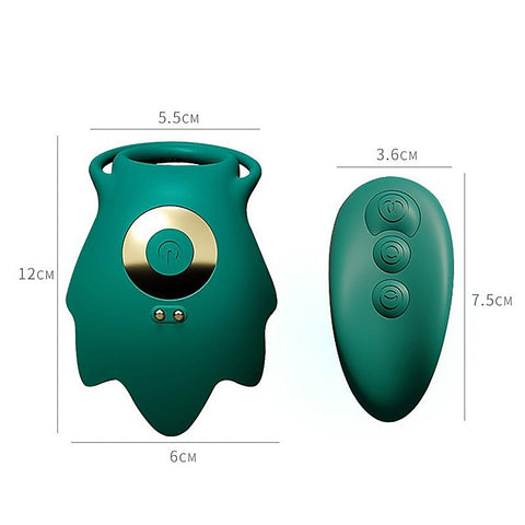 10 Functions Starfish Wireless Vibrating Cock Ring - Vibrating Cock Rings