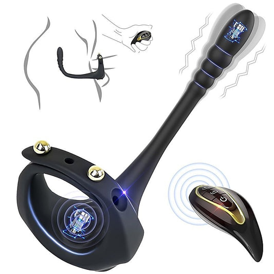 Lord Of The Vibration Waterproof Cock Ring by BDStyle - Vibrating Cock Rings