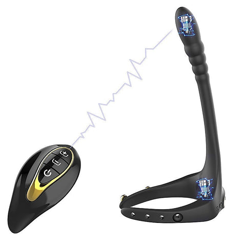Lord Of The Vibration Waterproof Cock Ring by BDStyle - Vibrating Cock Rings