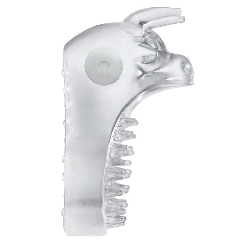 Bull Head Shaped Vibrating Cock Ring by BDStyle - Vibrating Cock Rings