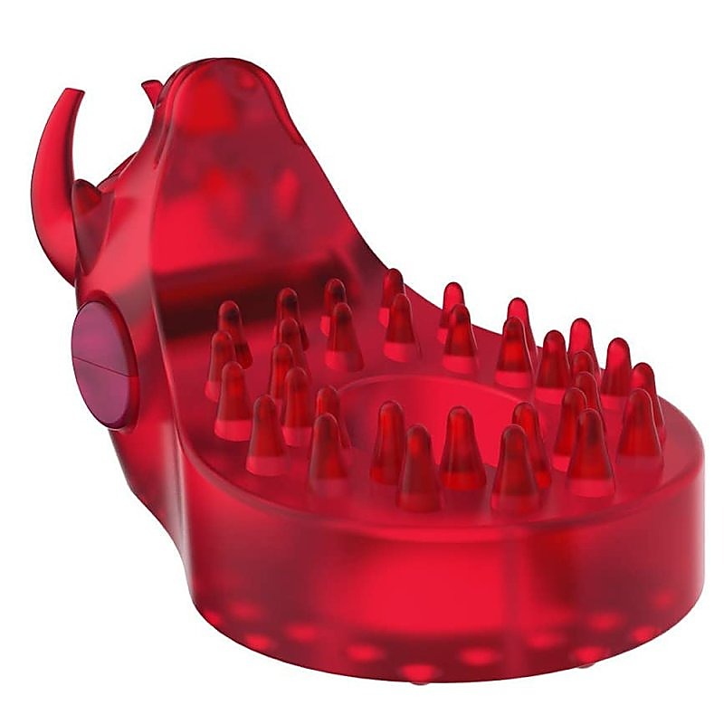 Bull Head Shaped Vibrating Cock Ring by BDStyle - Vibrating Cock Rings
