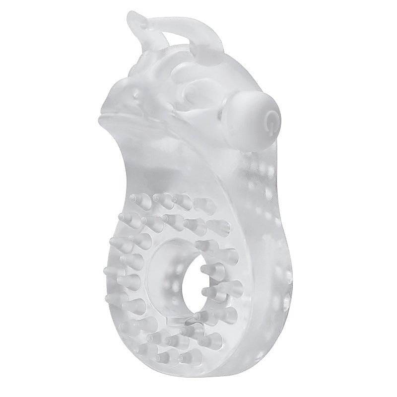 Bull Head Shaped Vibrating Cock Ring by BDStyle - Vibrating Cock Rings