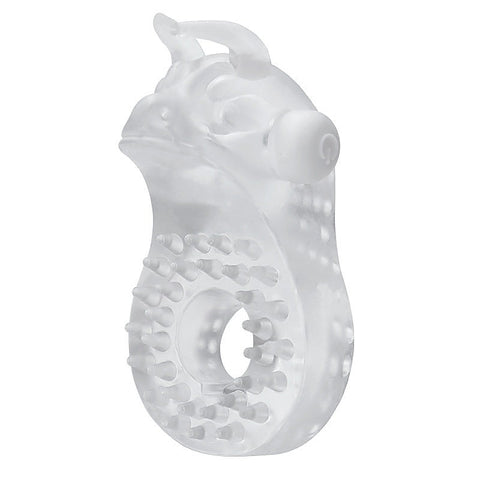 Bull Head Shaped Vibrating Cock Ring by BDStyle - Vibrating Cock Rings