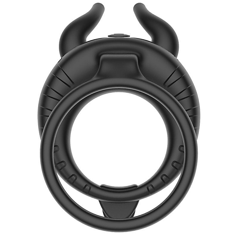 OX Horn 10 Functions Vibrating Cock Ring by BDStyle - Vibrating Cock Rings