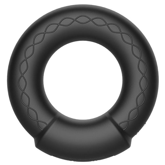 Warm Rechargeable 10 Functions Silicone Cock Ring - Vibrating Cock Rings