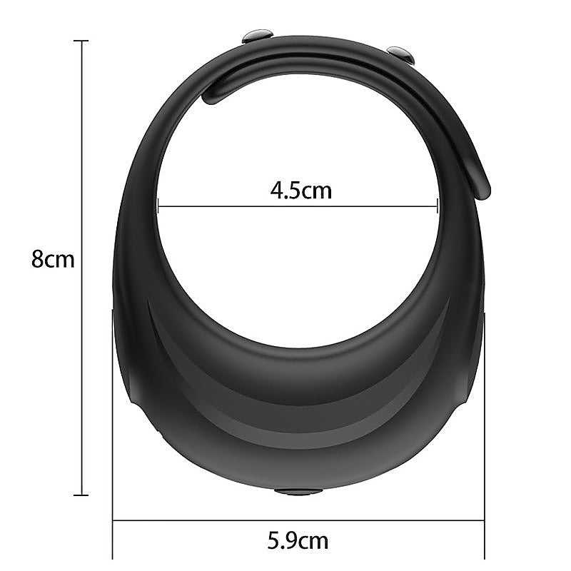 Wrist Watch Adjustable Size Vibrating Ring by BDStyle - Vibrating Cock Rings