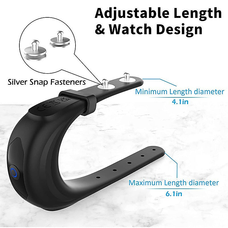 Wrist Watch Adjustable Size Vibrating Ring by BDStyle - Vibrating Cock Rings