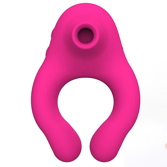 10 Functions Vibrating Suction Cock Ring by BDStyle - Vibrating Cock Rings
