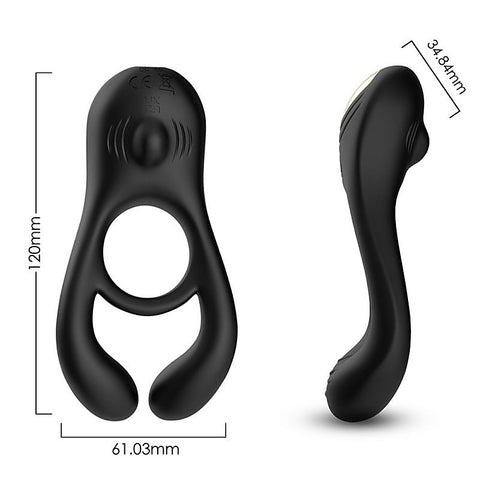 Veyron 3 Motors 9 Functions Vibrating Ring By Bdstyle - Vibrating Cock Rings
