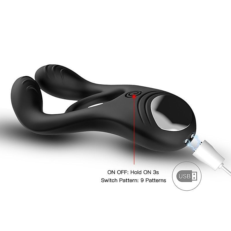 Veyron 3 Motors 9 Functions Vibrating Ring By Bdstyle - Vibrating Cock Rings