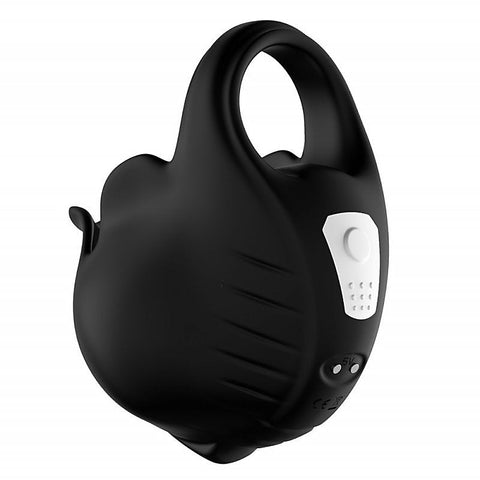 Ranger Multi Function Waterproof Scrotum Vibrator by BDStyle - Vibrating Cock Rings