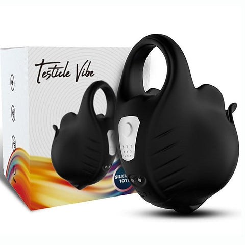 Ranger Multi Function Waterproof Scrotum Vibrator by BDStyle - Vibrating Cock Rings
