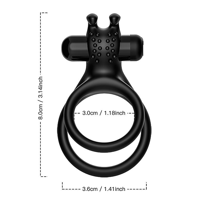 Traveler One Vibration Mens Cock Ring by BDStyle - Vibrating Cock Rings