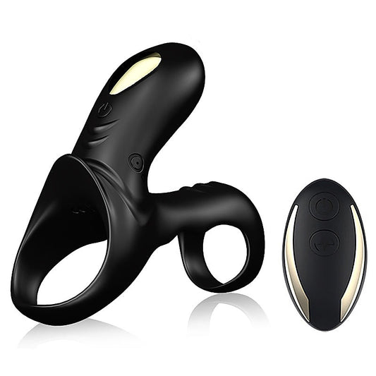 Wireless Ranger Silicone Double Cock Rings by BDStyle - Vibrating Cock Rings