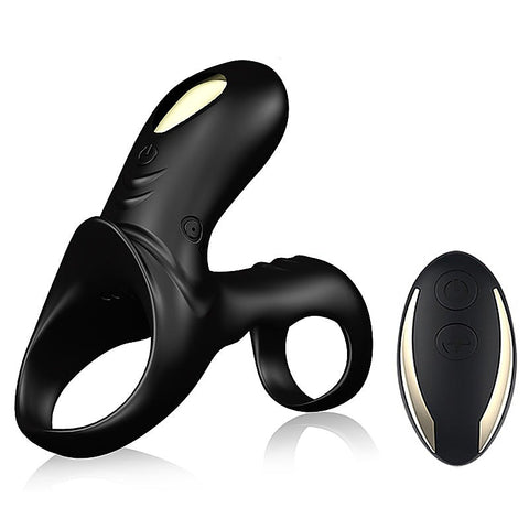 Wireless Ranger Silicone Double Cock Rings by BDStyle - Vibrating Cock Rings