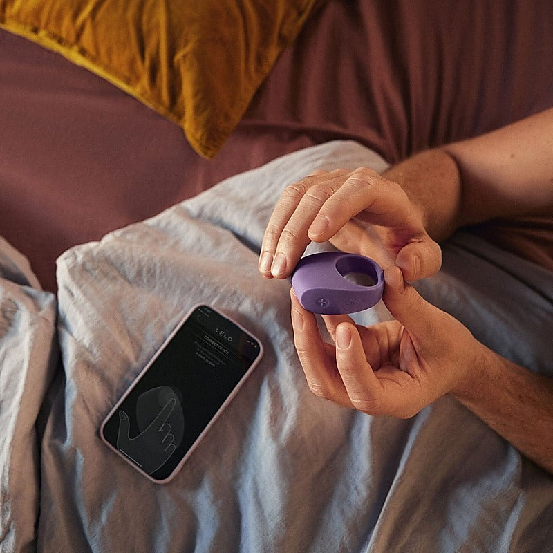 Tor 3 Multi Functions Vibrating Silicone Cock Ring by Lelo - Cock Rings